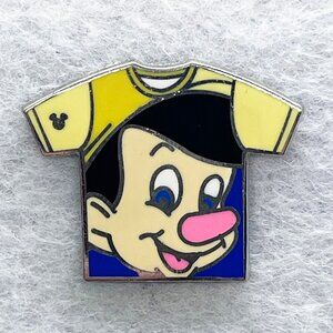 🔮 5/$25 Disney Shirts Pinocchio Pin‎